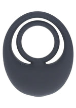 Load image into Gallery viewer, Levelz Vibrating Liquid Silicone Rechargeable Cock and Ball Ring - Black
