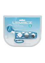 Load image into Gallery viewer, Levelz Vibrating Silicone Rechargeable Cock Cage and Ball Ring - Teal