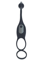 Load image into Gallery viewer, Levelz Vibrating Silicone Rechargeable Prostate Stimulator with Cock and Ball Ring
