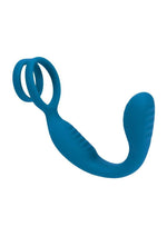 Load image into Gallery viewer, Levelz Vibrating Silicone Rechargeable Prostate Stimulator with Cock and Ball Ring

