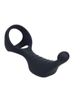 Load image into Gallery viewer, Levelz Vibrating Silicone Rechargeable Prostate Stimulator with Tri O Cock Ring
