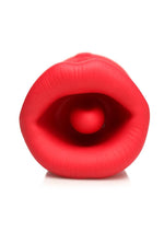 Load image into Gallery viewer, Lickgasm Kiss Me More Kissing, Sucking and Vibrating Rechargeable Silicone Clitoral Vibrator - Red
