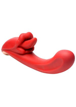 Load image into Gallery viewer, Lickgasm Lusty Licker Licking Rechargeable Silicone Vibrator - Red
