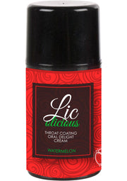 Licolicious Throat Coating Oral Delight Cream Watermelon - 1.7oz