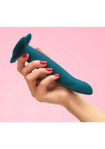 Load image into Gallery viewer, Limba M Silicone Posable Dildo with Suction Cup Base - Deep Sea
