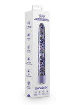 Load image into Gallery viewer, Limited Addiction Floradelic Rechargeable Slimline Vibrator - Purple
