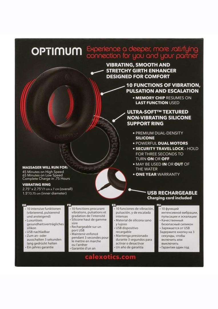 Link Up Optimum Rechargeable Silicone Cock Ring
