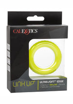 Load image into Gallery viewer, Link Up Ultra-Soft Edge Silicone Cock Ring - Yellow
