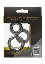 Load image into Gallery viewer, Link Up Ultra Soft Ultimate Set Silicone Cock Rings
