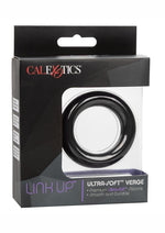 Load image into Gallery viewer, Link Up Ultra-Soft Verge Silicone Cock Ring - Black
