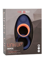 Load image into Gallery viewer, Link Up Verge Silicone Vibrating Cock Ring - Blue/Multicolor/Pink
