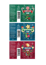 Load image into Gallery viewer, Little Genie Holiday Lubricants Assorted Flavors - 18 Per Display
