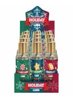 Load image into Gallery viewer, Little Genie Holiday Lubricants Assorted Flavors - 18 Per Display
