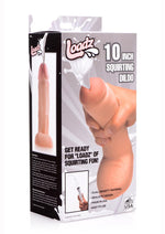 Load image into Gallery viewer, Loadz Dual Density Squirting Dildo - Vanilla - 10in
