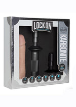 Load image into Gallery viewer, Lock On Karbonite Handle Kit - Black/Vanilla