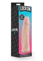 Load image into Gallery viewer, Lock On Realistic Lock On Dildo - Vanilla - 8in
