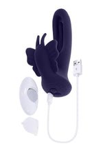 Load image into Gallery viewer, Lord Of The Wings Rechargeable Silicone Butterfly Stimulator with Remote
