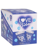 Load image into Gallery viewer, Love Bites Male Sensual Gummies - Raspberry - 12 Packs Per Box/2 Count/Pack
