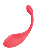 Load image into Gallery viewer, Love Distance Range App Controlled Silicone Rechargeable Love Egg - Coral/Orange
