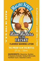 Load image into Gallery viewer, Love Lickers Pineapple and Coconut Flavored Warming Massage Oil 2oz -Malibu Screw
