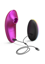 Load image into Gallery viewer, Love to Love Dreamer Silicone Rechargeable Sense Touch Vibrator with Remote - Iridescent
