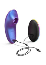Load image into Gallery viewer, Love to Love Dreamer Silicone Rechargeable Sense Touch Vibrator with Remote - Iridescent Night
