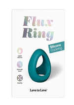 Load image into Gallery viewer, Flux Ring Silicone Cock Ring - Teal Me - Teal
