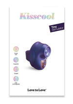 Load image into Gallery viewer, Love to Love Kisscool Rechargeable Silicone Finger Vibrator - Iridescent - Indigo/Purple
