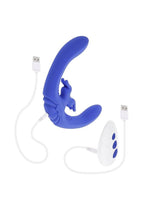 Load image into Gallery viewer, Lovebirds Rechargeable Silicone Dual Vibrator with Remote Control
