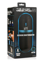 Load image into Gallery viewer, Lovebotz The Milker Mega-Pod Sucking Rechargeable Masturbator - Black/Clear
