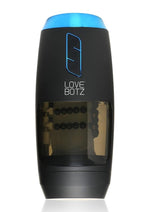 Load image into Gallery viewer, Lovebotz The Milker Slider 18x Rechargeable Stroking Masturbator - Black/Clear

