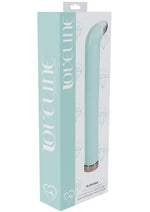 Load image into Gallery viewer, Loveline Aurora 10 Function G-Spot Rechargeable Glass Vibrator - Green - 6.3in
