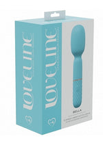 Load image into Gallery viewer, Loveline Bella Rechargeable Silicone Mini Wand - Blue
