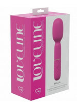 Load image into Gallery viewer, Loveline Bella Rechargeable Silicone Mini Wand - Pink

