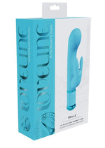 Load image into Gallery viewer, Loveline Belle 10 Function Rechargeable Silicone Rabbit Vibrator - Blue
