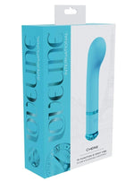 Load image into Gallery viewer, Loveline Cherie 10 Function G-Spot Silicone Rechargeable Vibrator - Blue