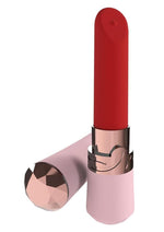 Load image into Gallery viewer, Loveline Dahlia 10 Function Silicone Lipstick Vibrator
