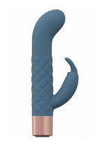 Load image into Gallery viewer, Loveline Devotion Silicone Rechargeable 10 Speed Mini Rabbit - Blue
