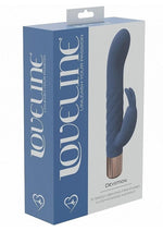 Load image into Gallery viewer, Loveline Devotion Silicone Rechargeable 10 Speed Mini Rabbit - Blue
