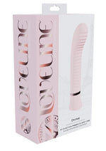 Load image into Gallery viewer, Loveline Divine 10 Function Rechargeable Silicone Ribbed G-Spot Vibrator - Pink