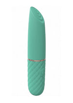 Load image into Gallery viewer, Loveline Dona Mini Lipstick Silicone Rechargeable Vibrator - Green

