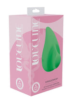 Load image into Gallery viewer, Loveline Ergodrop 10 Function Silicone Vibrator - Green

