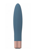 Load image into Gallery viewer, Loveline Fame Silicone Rechargeable 10 Speed Mini Vibrator - Blue
