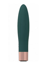 Load image into Gallery viewer, Loveline Fame Silicone Rechargeable 10 Speed Mini Vibrator - Forest - Green
