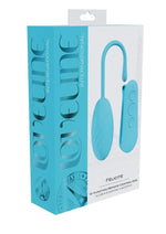 Load image into Gallery viewer, Loveline Felicite 10 Function Silicone Rechargeable Egg Vibe - Blue
