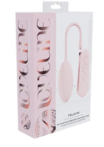 Load image into Gallery viewer, Loveline Felicite 10 Function Silicone Rechargeable Egg Vibe with Remote Control - Pink
