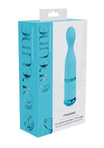 Load image into Gallery viewer, Loveline Finesse 10 Function Rechargeable Silicone Ball Tip Vibrator - Blue
