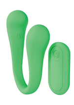 Load image into Gallery viewer, Loveline Flexease Bend 10 Function Rechargeable Silicone Vibrator - Green
