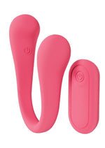 Load image into Gallery viewer, Loveline Flexease Bend 10 Function Rechargeable Silicone Vibrator - Pink
