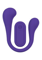 Load image into Gallery viewer, Loveline Flexease Bend 10 Function Silicone Rechargeable Vibrator - Purple
